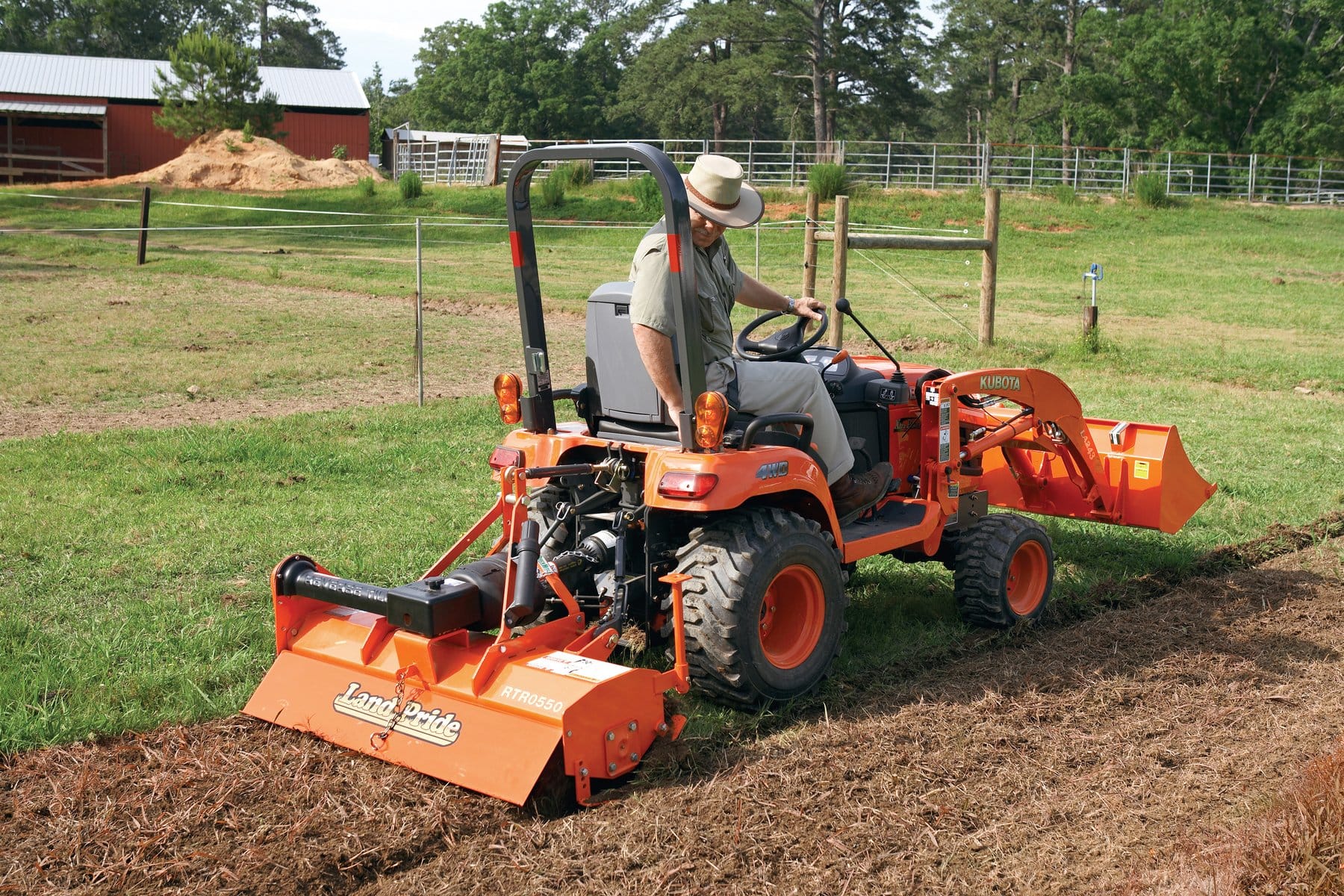 RTR05 SERIES REVERSE ROTATION ROTARY TILLERS