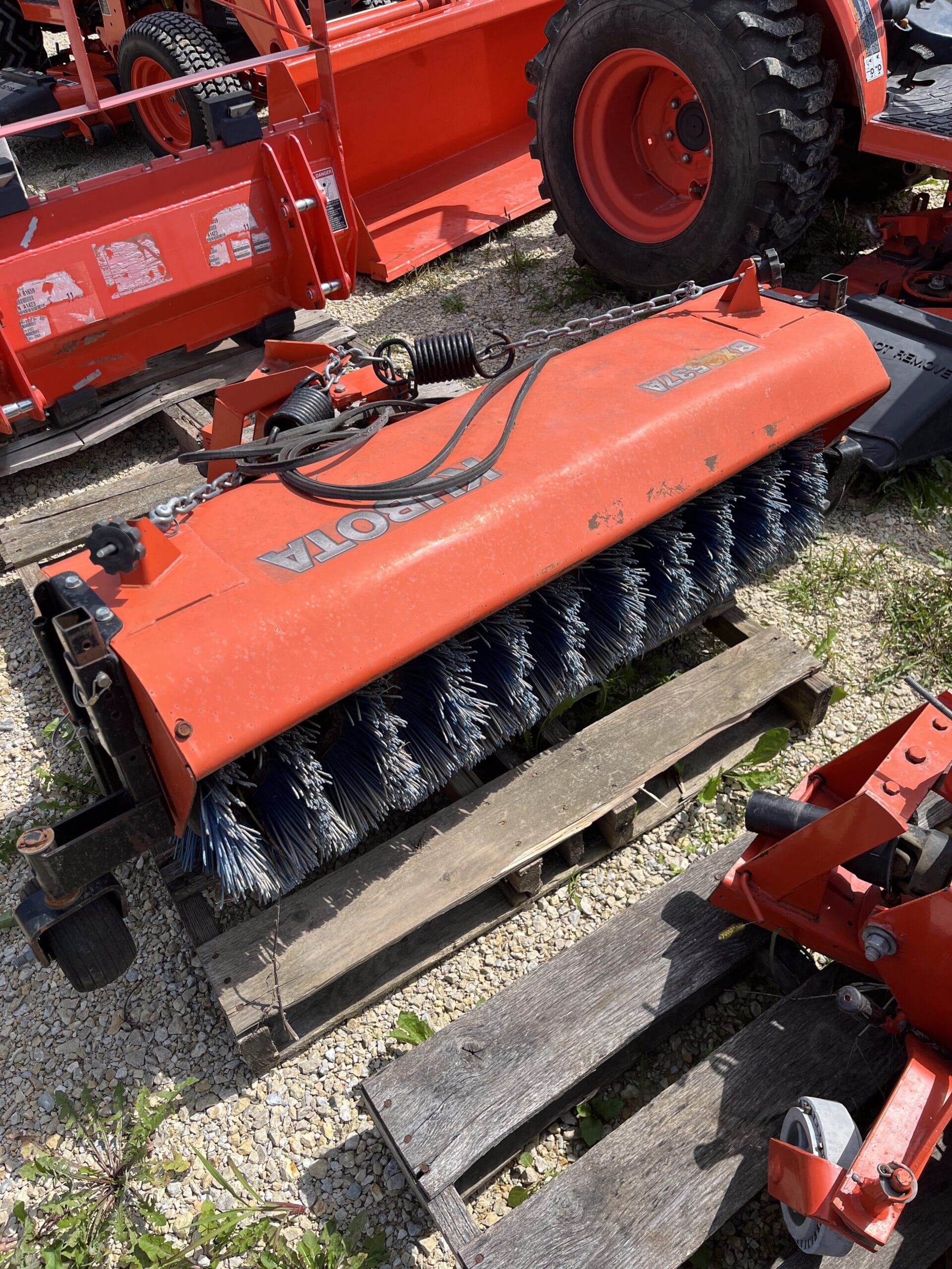 Front Mount Rotary Broom